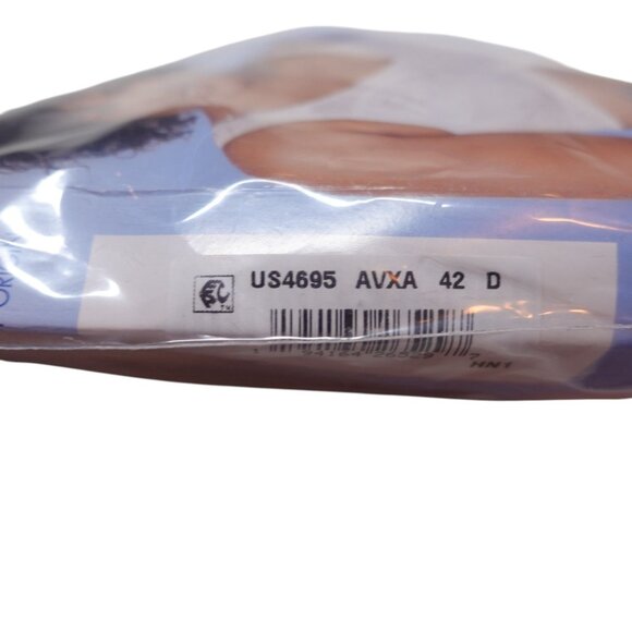 NIP Playtex 18 Hour Front Closure Flex Back Wireless Bra Sz 42D Light Beige 4695 - Picture 6 of 9